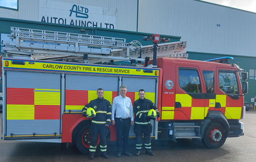 Eddie Hickey and Autolaunch Firefighters