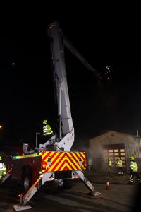 Fire Engine Crane Training