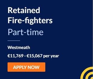 Westmeath Retained Firefighter Poster