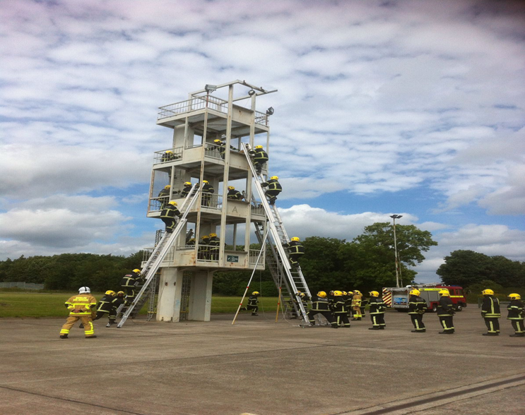 Fire Ladder Training