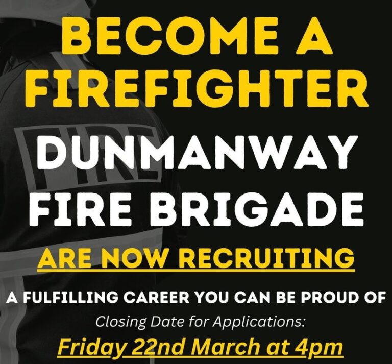 Cork Firefighter Advertisement