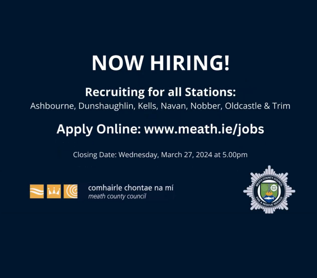 Meath Coco Retained Firefighter Postings