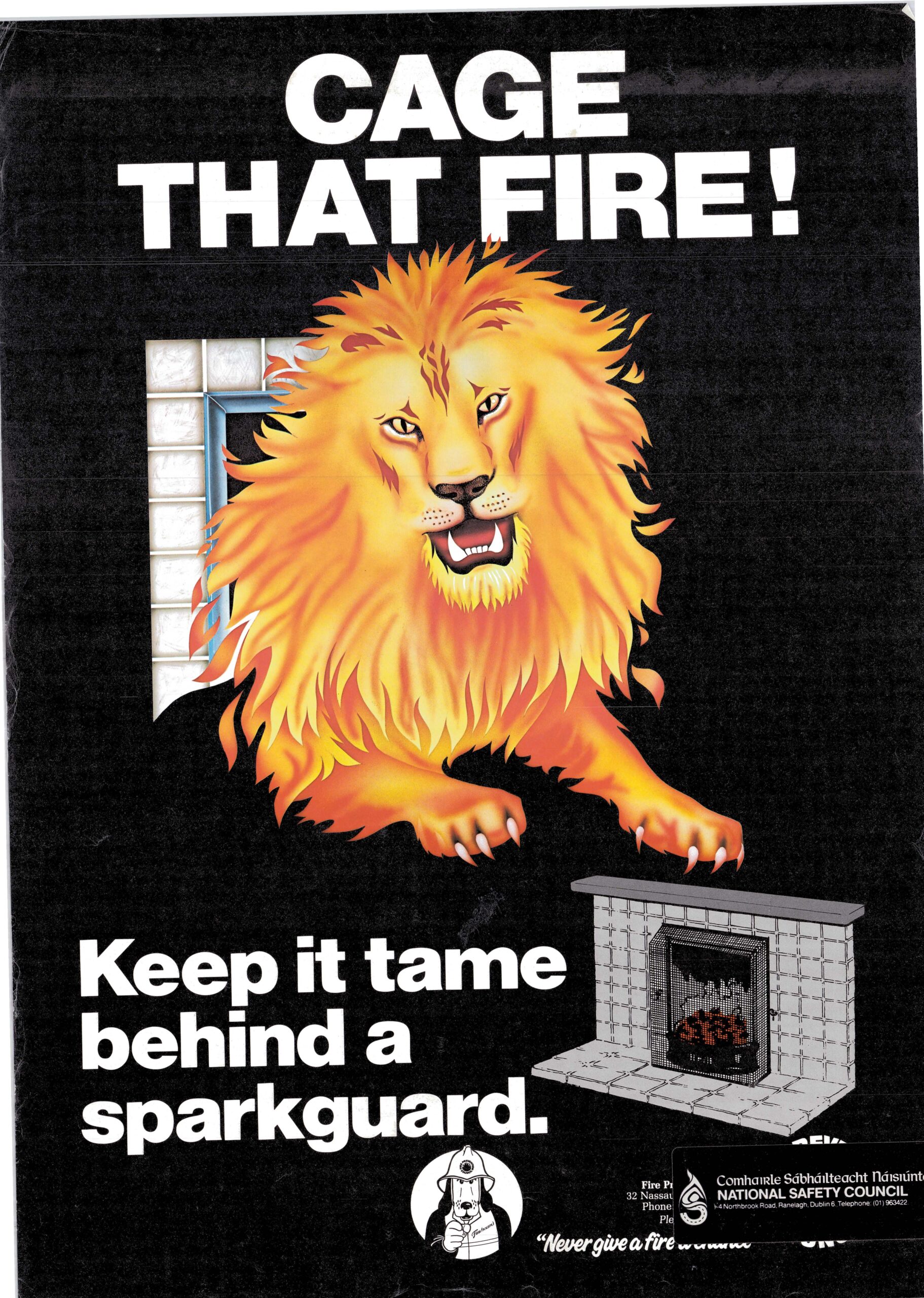 Cage that fire poster